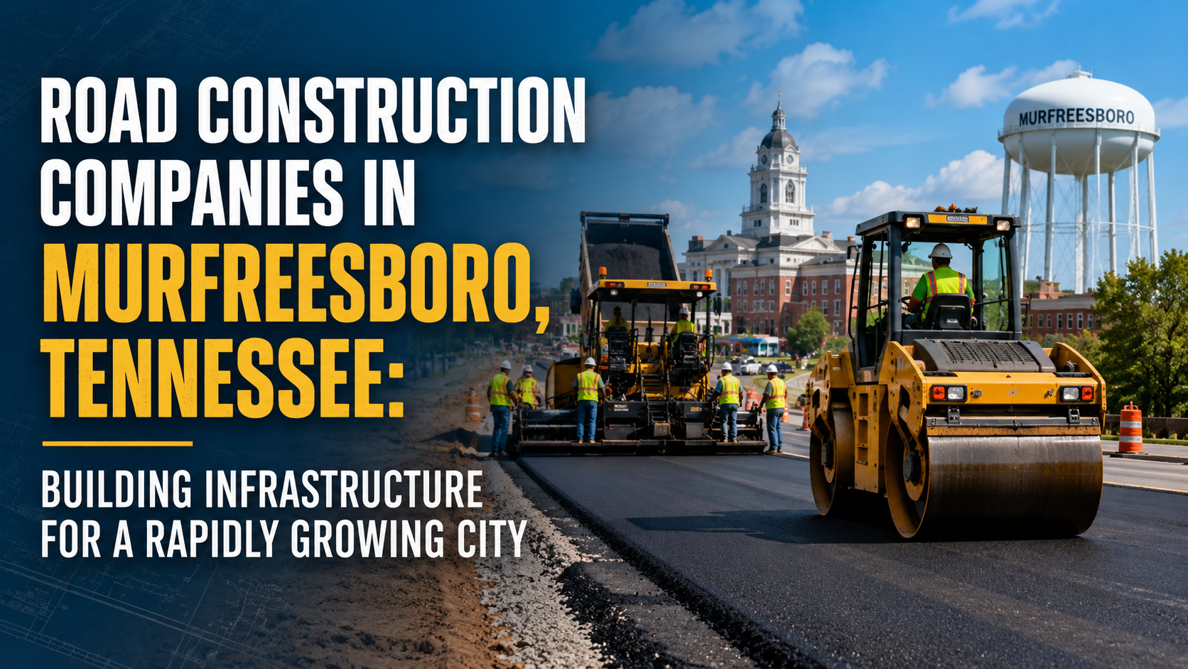 Road Construction Companies in Murfreesboro, Tennessee: Building Infrastructure for a Rapidly Growing City